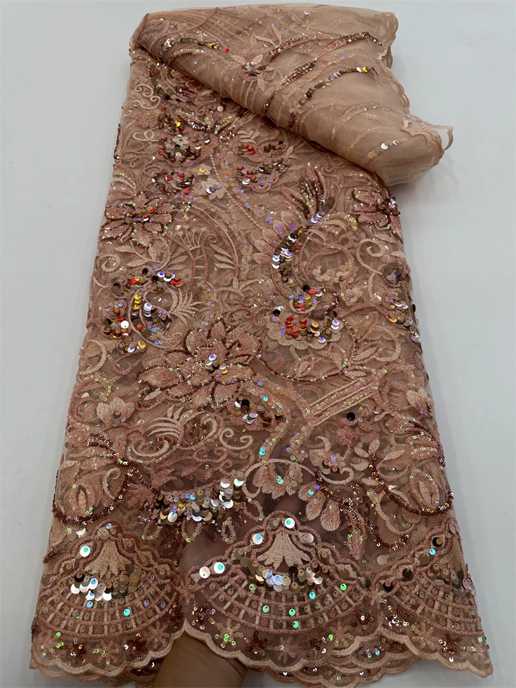 African French Lace Fabric 2023 High Quality Groom Sequins Lace For Nigerian Lace Fabrics For Party Dress RF
African French Lace Fabric 2023 High Quality Groom Sequins Lace For Nigerian Lace Fabrics For Party Dress RF