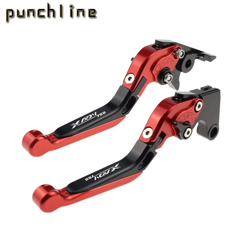 

Fit For X-ADV 750 2017-2021 Motorcycle CNC Accessories Folding Extendable Brake Clutch Levers Adjustable Handle Set