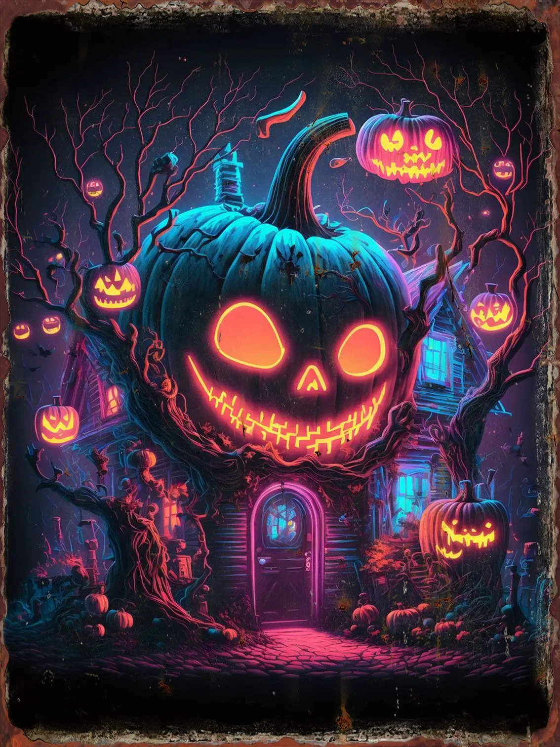 Pumpkin Candles Metal Tin Sign Cafe Bar Pub Club Halloween Decoration Painting Posters Home Yard Fence Door Wall Decor Plaque
Pumpkin Candles Metal Tin Sign Cafe Bar Pub Club Halloween Decoration Painting Posters Home Yard Fence Door Wall Decor Plaque