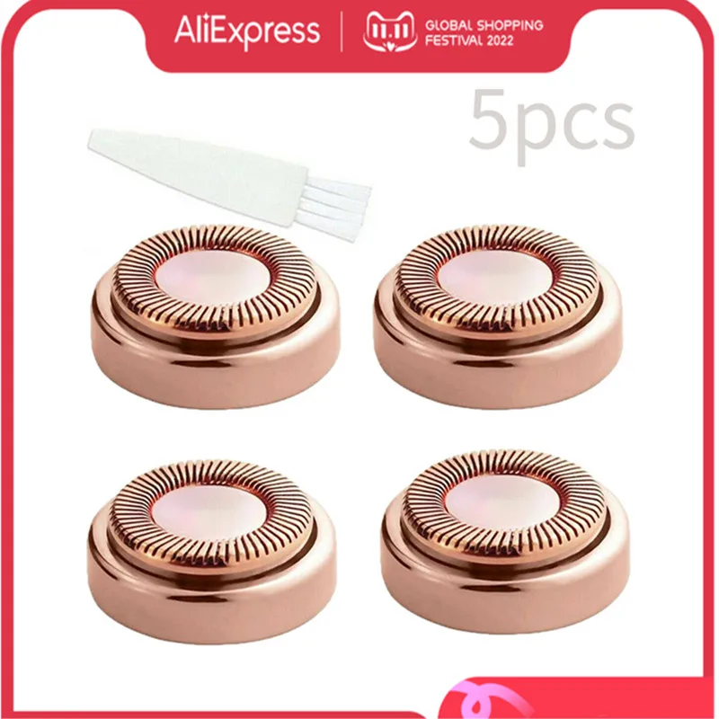 5pcs Hair Epilator Blade Replacement Heads Women Electric Face Hair Removal Razor Facial Depilator Lipstick Shaving Parts
5pcs Hair Epilator Blade Replacement Heads Women Electric Face Hair Removal Razor Facial Depilator Lipstick Shaving Parts