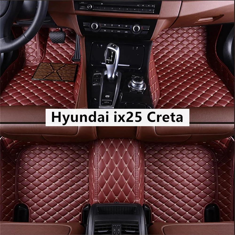 Автомобильные коврики для Hyundai ix25 Creta 2014-2020, модные, под заказ, аксессуары для ног, аксессуары для автомобиля, однотонные, со стразами
Автомобильные коврики для Hyundai ix25 Creta 2014-2020, модные, под заказ, аксессуары для ног, аксессуары для автомобиля, однотонные, со стразами