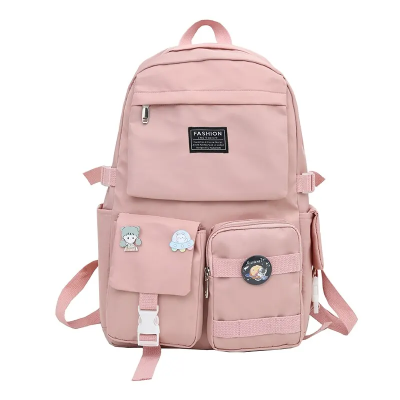 

Large Travel Bag For Teenagers Schoolbag Female New Fashion Harajuku Ulzzang Campus Junior High School Students Backpack