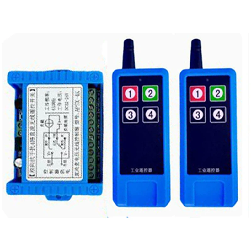 DC12V 24V 48V 4CH 433MHz Relay RF Bidirectional Wireless Remote Control Switch For Motor,Electric door,window, gate, Elevator
DC12V 24V 48V 4CH 433MHz Relay RF Bidirectional Wireless Remote Control Switch For Motor,Electric door,window, gate, Elevator