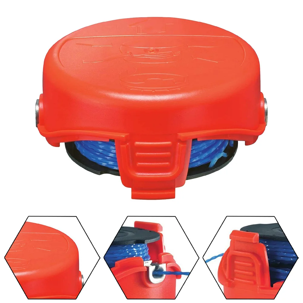 1pcs Strimmer Cap Spool With Line A6442-XJ Garden Power Tools Accessories For Black Decker GL650 GL660 GL670 GL315 GL655 GL656
1pcs Strimmer Cap Spool With Line A6442-XJ Garden Power Tools Accessories For Black Decker GL650 GL660 GL670 GL315 GL655 GL656