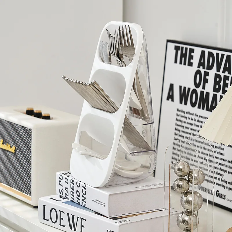 Multi-functional Cutlery Drain Rack Kitchen Dust-proof Spoon Fork Chopsticks Storage Box Tableware Organizer Kitchen Accessories 
Multi-functional Cutlery Drain Rack Kitchen Dust-proof Spoon Fork Chopsticks Storage Box Tableware Organizer Kitchen Accessories