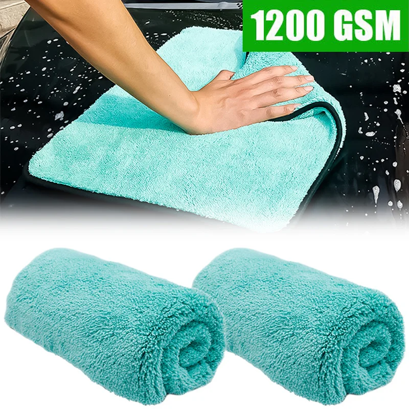 1200GSM Car Thicked Towel Microfiber Cleaning Drying Soft Cloth Water Absorption Double-sided Rag Auto Detailing Washing Towel
1200GSM Car Thicked Towel Microfiber Cleaning Drying Soft Cloth Water Absorption Double-sided Rag Auto Detailing Washing Towel