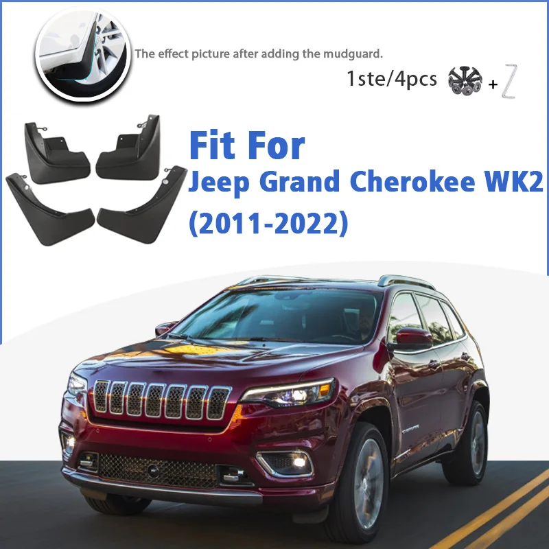 

Брызговики для Jeep Grand Cherokee WK2 2011-2022, 4 шт., брызговики, брызговики, аксессуары для автомобиля, брызговики, брызговики 2021