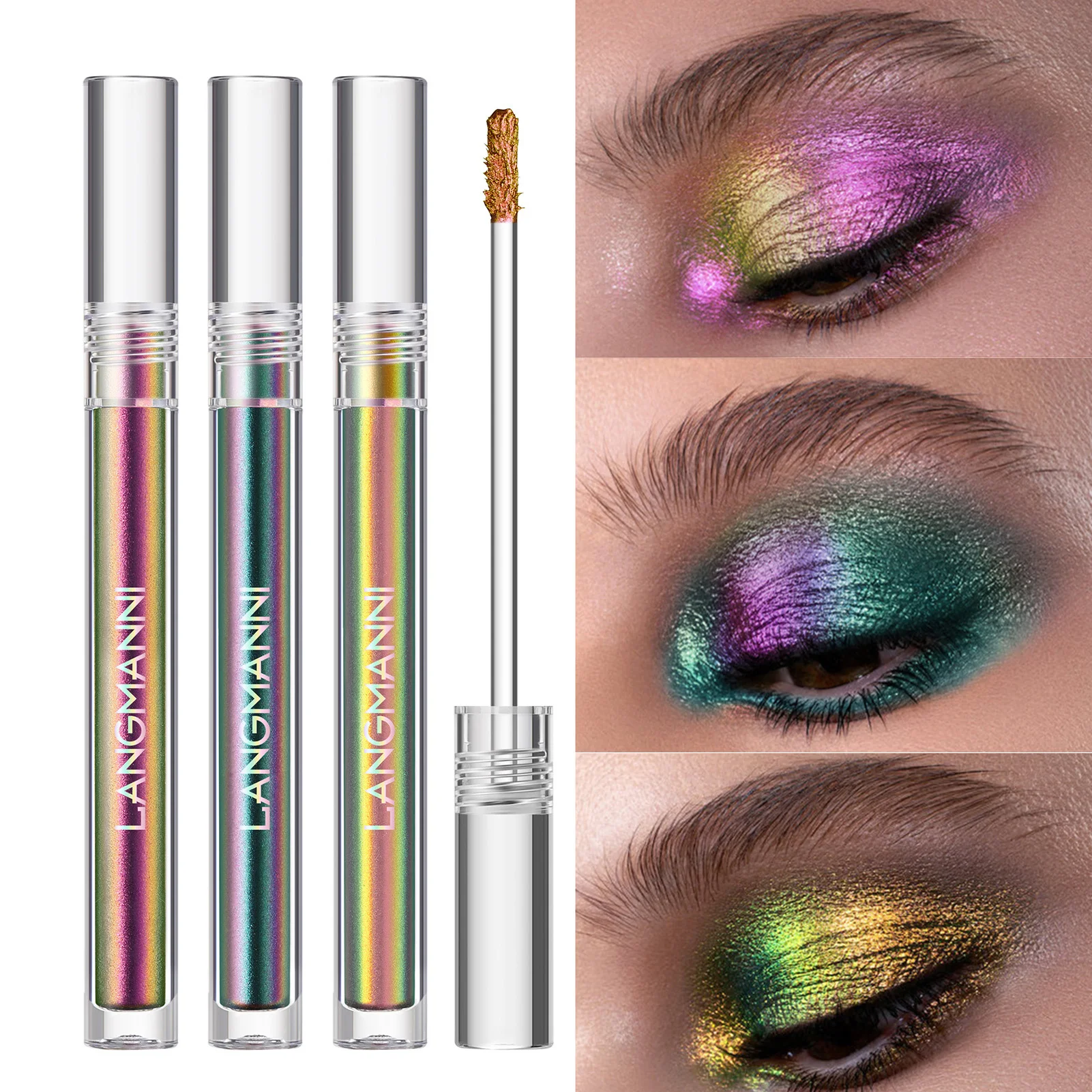 1pcs Glitter Liquid Eyeshadow Chameleon Eye Shadow Metallic Easy To Wear Eye Makeup Sexy Color Beauty Cosmetic
1pcs Glitter Liquid Eyeshadow Chameleon Eye Shadow Metallic Easy To Wear Eye Makeup Sexy Color Beauty Cosmetic