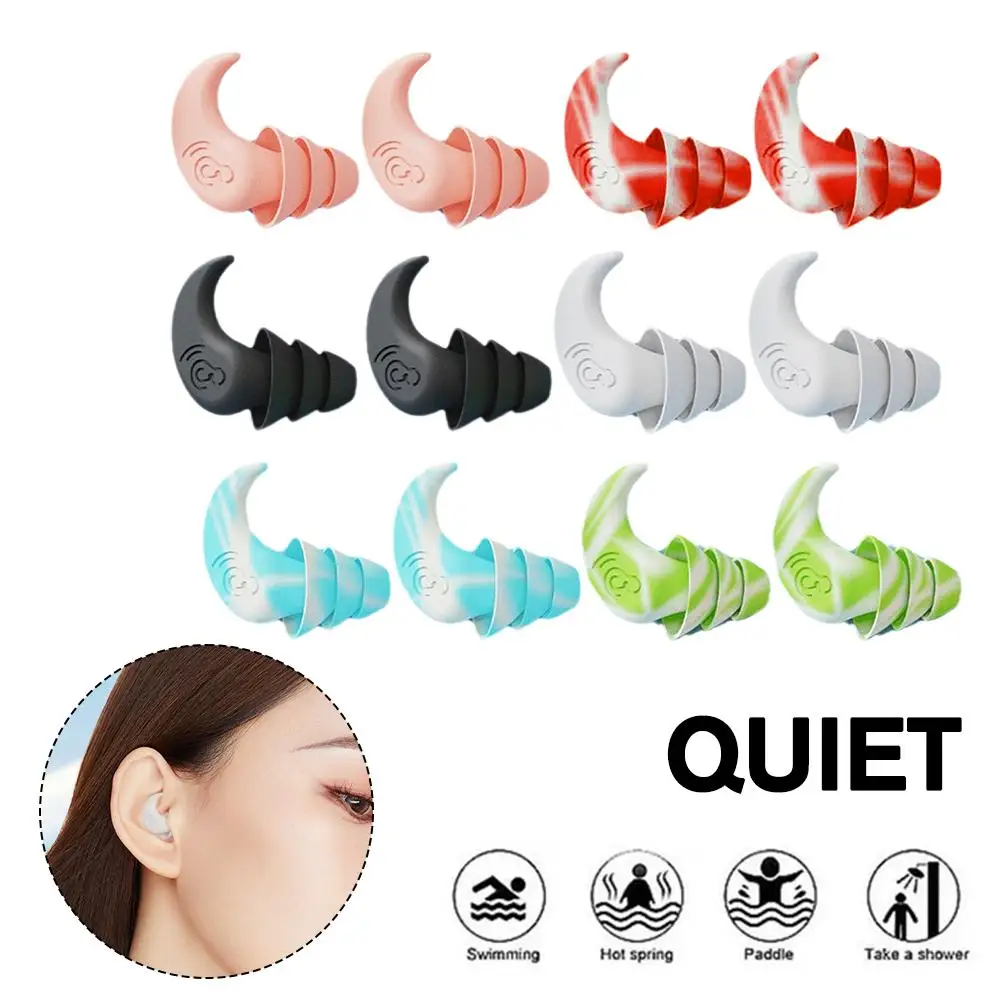 Anti Noise Silicone Earplugs Waterproof Swimming Ear Plugs For Sleeping Diving Surf Soft Comfort Natation Swimming Ear Prot X9Q3
Anti Noise Silicone Earplugs Waterproof Swimming Ear Plugs For Sleeping Diving Surf Soft Comfort Natation Swimming Ear Prot X9Q3