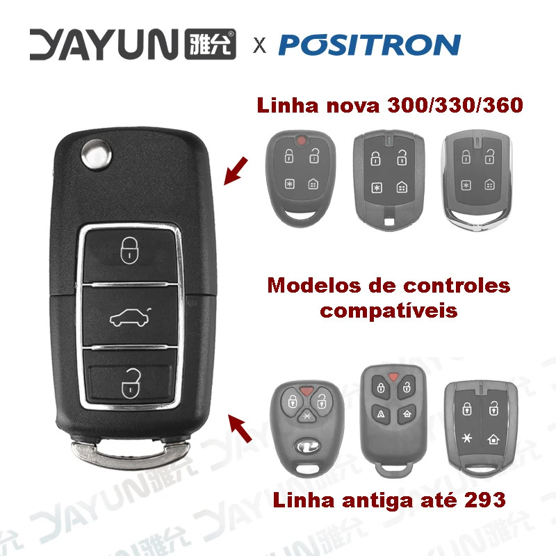 YAYUN Modified Knife Key VW-03P Positron Flex Alarm Buttons New and Old Line Up to 293 300 330 360 Free Shipping
YAYUN Modified Knife Key VW-03P Positron Flex Alarm Buttons New and Old Line Up to 293 300 330 360 Free Shipping