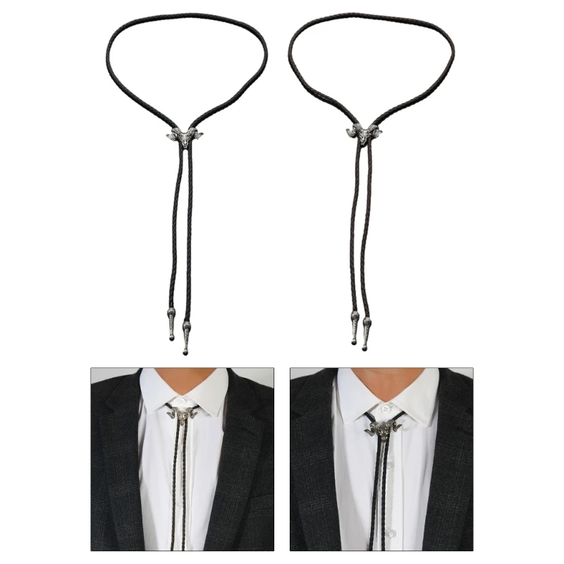 Adjustable Bolo Tie Popular Western Cowboy Teens Men Necklaces Dance Necktie
Adjustable Bolo Tie Popular Western Cowboy Teens Men Necklaces Dance Necktie
