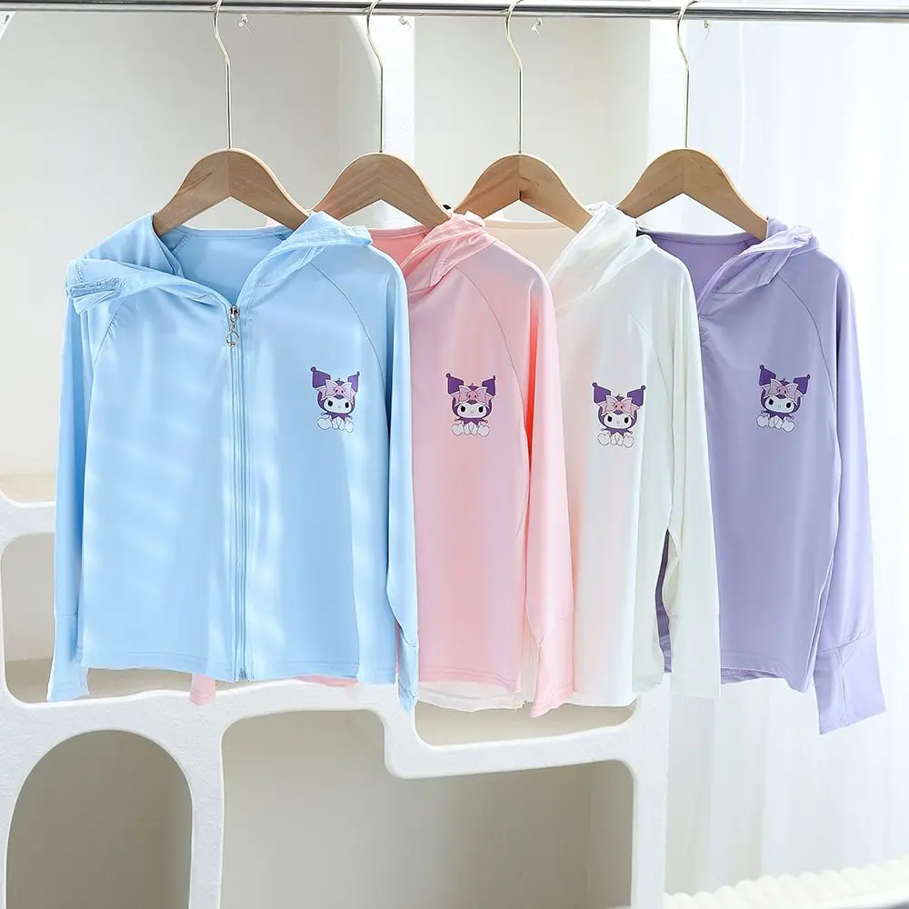 Summer Kawaii Sanrio Anime Children Sun Coat Clothes Cute Kuromi Cartoon Outdoor Uv Protection Clothing Gifts for Kids
Summer Kawaii Sanrio Anime Children Sun Coat Clothes Cute Kuromi Cartoon Outdoor Uv Protection Clothing Gifts for Kids