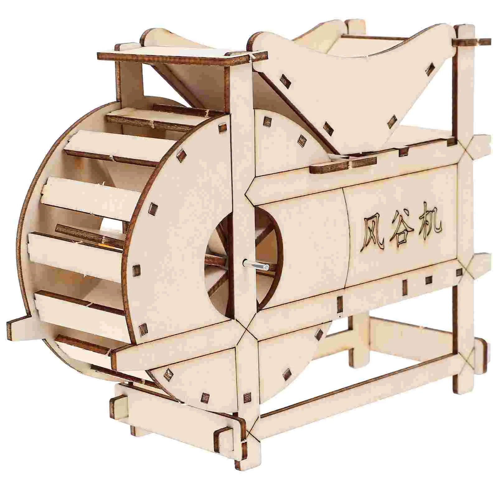 Farm Tools and Handmade Materials Threshing Machine Toy Suite Experimental Crank Wooden Education Science Kit Toys
Farm Tools and Handmade Materials Threshing Machine Toy Suite Experimental Crank Wooden Education Science Kit Toys