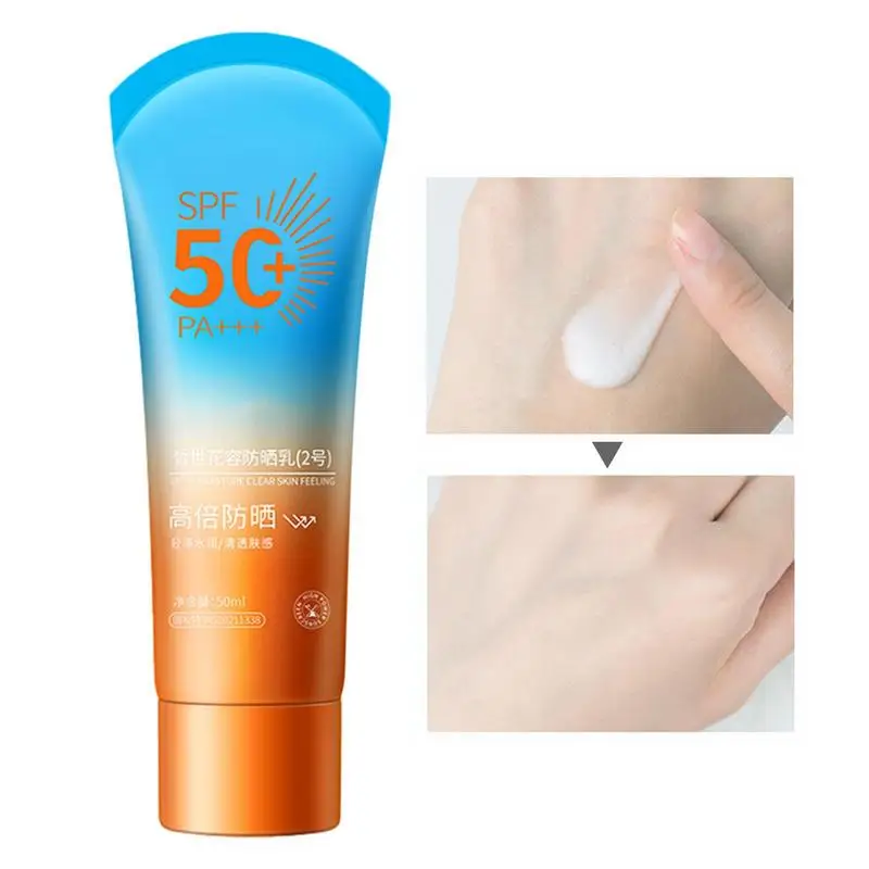 

Facial Body Sunscreen Sun Cream Sunblock Lotion Skin Sun Protection Cream SPF50 PA
