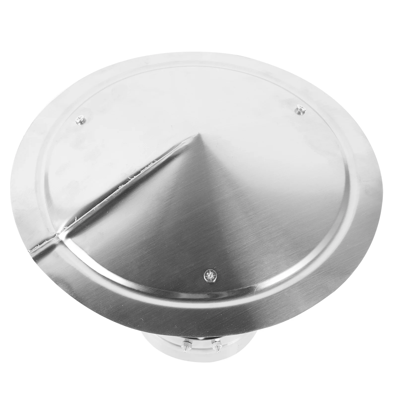 

Roof Vent Rain Cover Rain Cover Stainless Steel Windproof Cap Rain Protector Cap Chimney Flue Cover