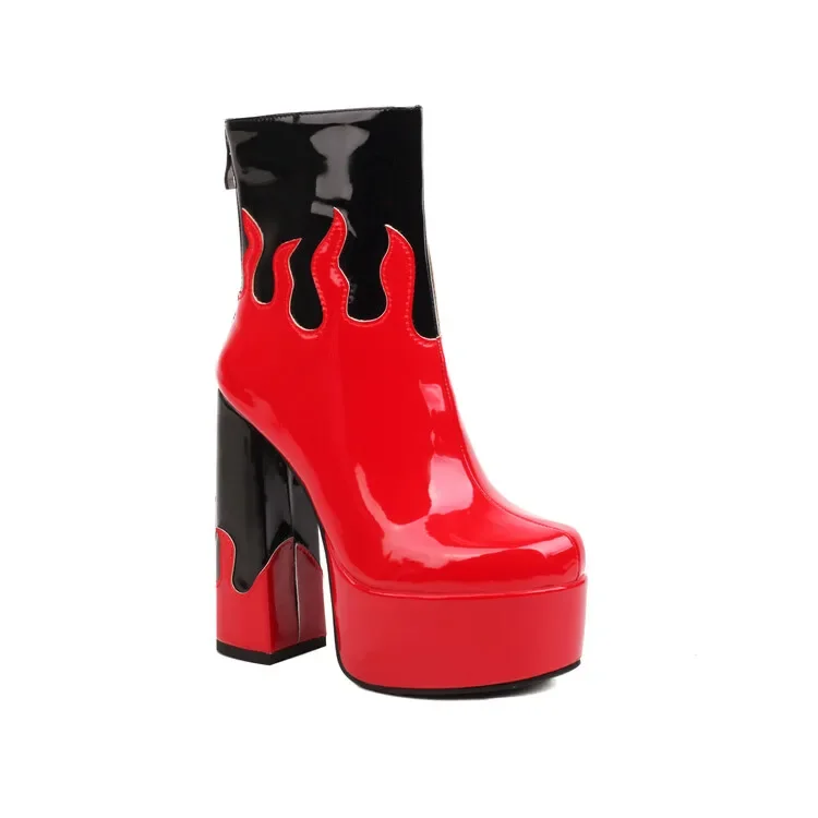 Oversize Large size Big size Thick Heel Super high heel High quality autumn and winter women's shoes platform boots simple
Oversize Large size Big size Thick Heel Super high heel High quality autumn and winter women's shoes platform boots simple