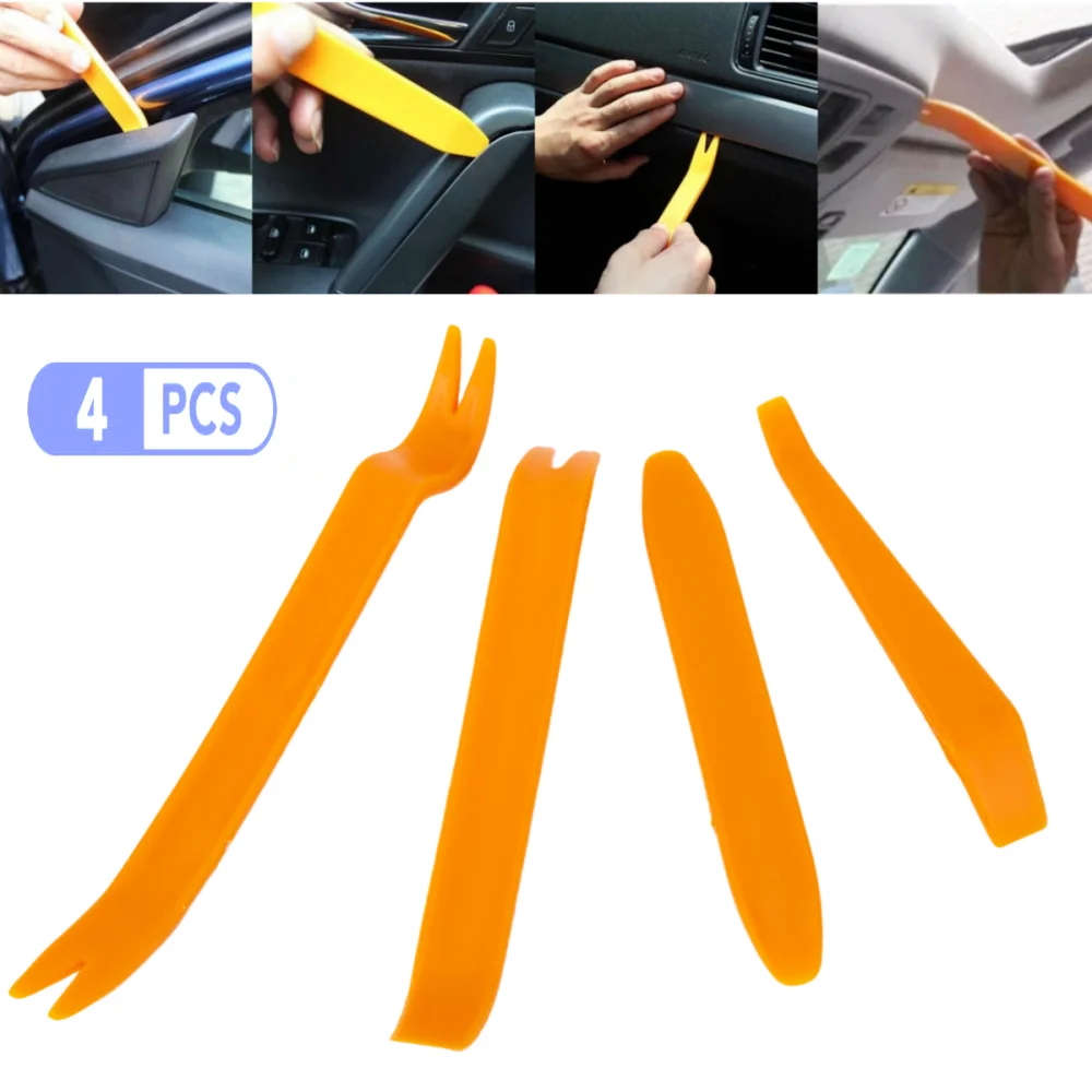 

new 4pcs Car Audio Door Removal Tool for Mercedes Kia Alfa Romeo Fiat 500 BMW E39 E46 E90 E60 E36 F30 F10 Mini Cooper Accessorie