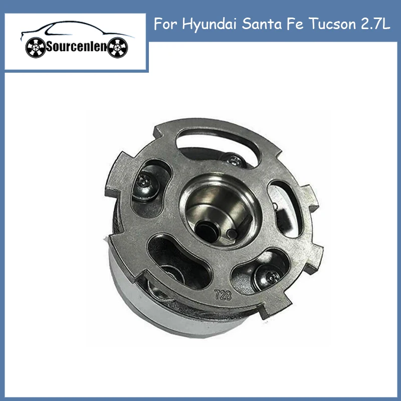 Car Camshaft Gear Adjuster For Hyundai Santa Fe Tucson 2.7L 243503E000 24350-3E000
Car Camshaft Gear Adjuster For Hyundai Santa Fe Tucson 2.7L 243503E000 24350-3E000
