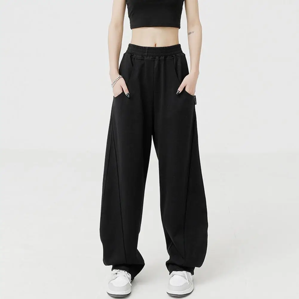 High Waist Women Pants High Elastic Waist Women's Wide Leg Pants with Deep Crotch Soft Pockets for Streetwear Dance Sports Solid
High Waist Women Pants High Elastic Waist Women's Wide Leg Pants with Deep Crotch Soft Pockets for Streetwear Dance Sports Solid