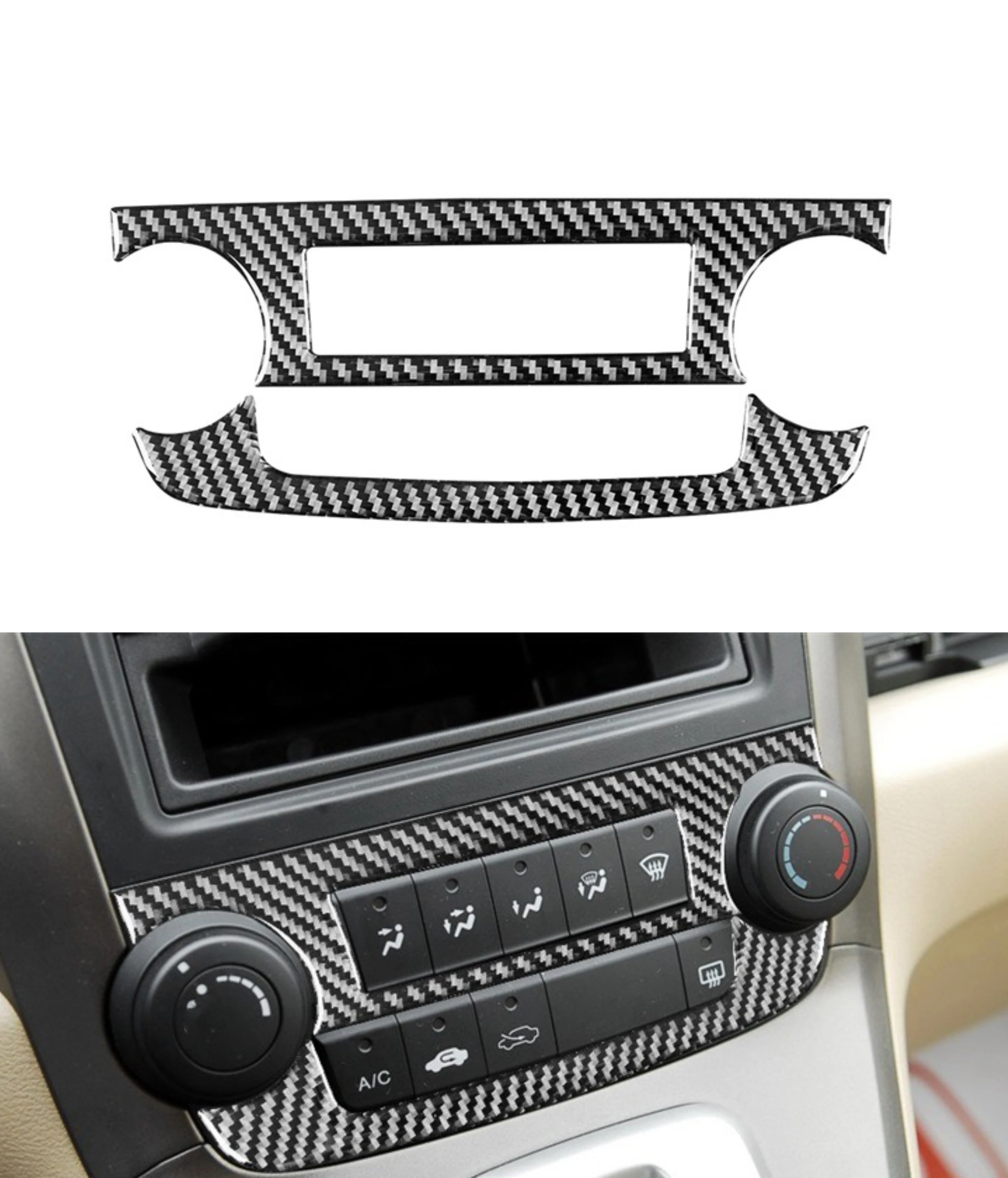 Center Control CD Panel Volume Knob Frame Cover Trim For Honda For CRV 2007 2008 2009 2010 2011 Carbon Fiber
Center Control CD Panel Volume Knob Frame Cover Trim For Honda For CRV 2007 2008 2009 2010 2011 Carbon Fiber