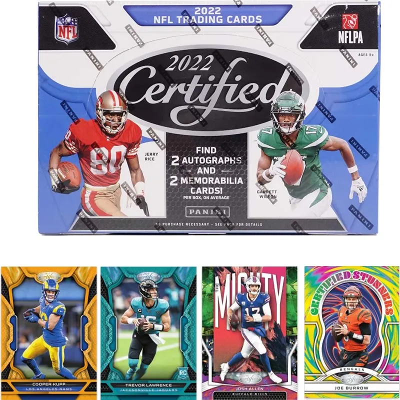 

2022 Panini Nfl Football 1St Off The Line Fotl Hobby Box Office Limited Children Idol People Signature Collection Card Fans Gift