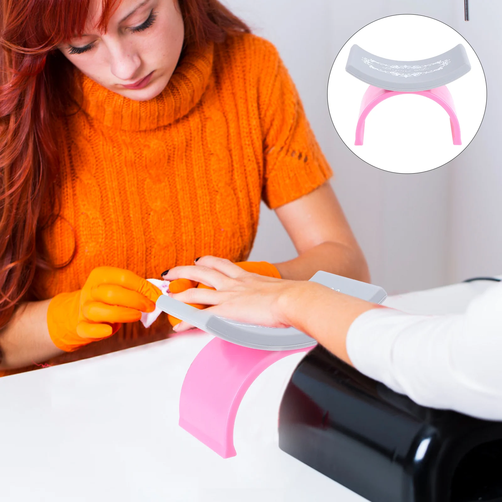 Nail Hand Rest Pillow Manicure Art Cushion For Resting Nails Arm Wrist Salon Holder Silicone Equipment
Nail Hand Rest Pillow Manicure Art Cushion For Resting Nails Arm Wrist Salon Holder Silicone Equipment