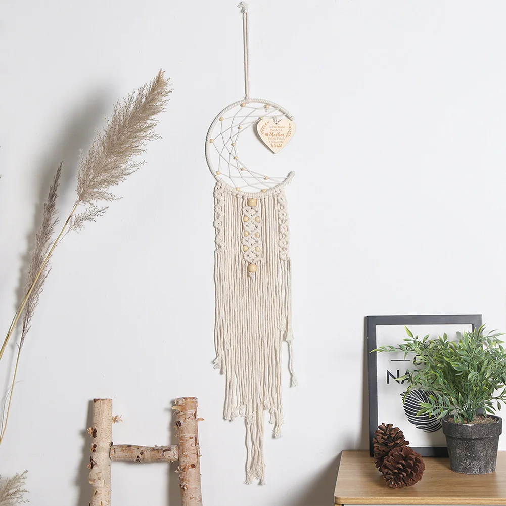 Moon Dream Catcher Wall Hanging Bohemian Dream Catcher Home Decoration For Living Room Bedroom Study Dining Room Porch Balcony
Moon Dream Catcher Wall Hanging Bohemian Dream Catcher Home Decoration For Living Room Bedroom Study Dining Room Porch Balcony