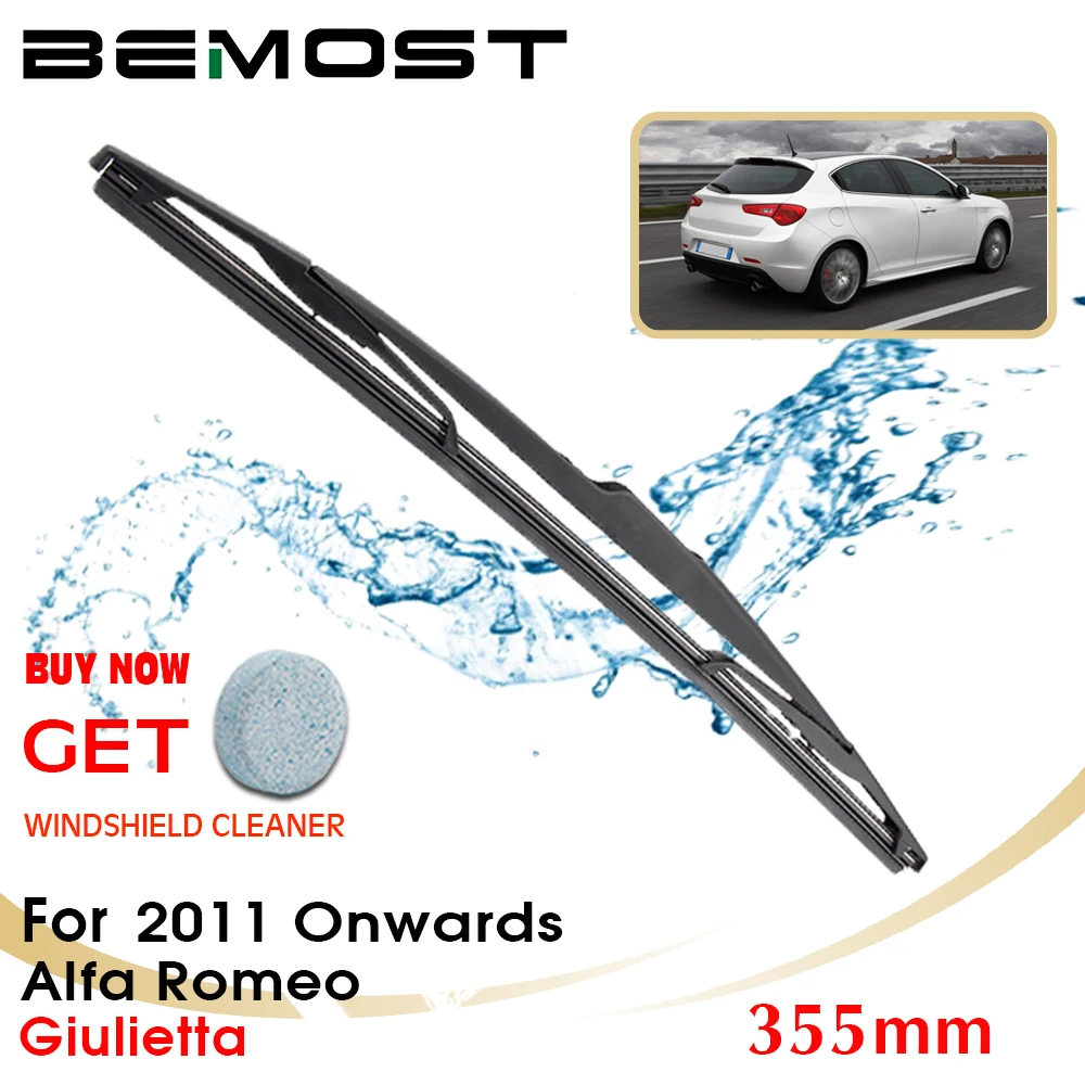 Car Wiper Blade Rear Back Window Windscreen Windshield Wipers Accessories For Alfa Romeo Giulietta Hatchback 2011 Onwards 355mm
Car Wiper Blade Rear Back Window Windscreen Windshield Wipers Accessories For Alfa Romeo Giulietta Hatchback 2011 Onwards 355mm