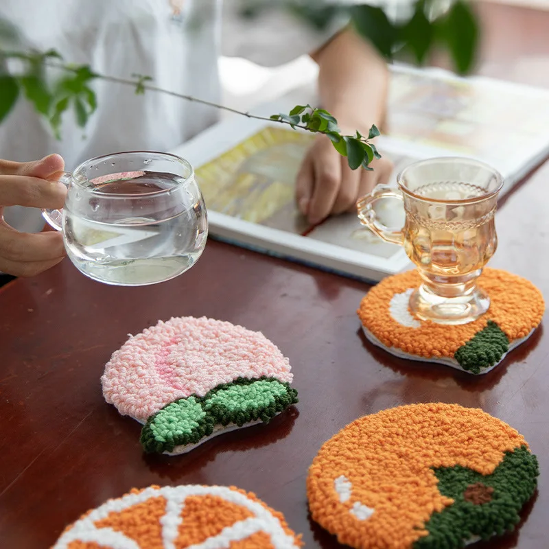 Handmade DIY embroidery coaster material bag, creative fruit novice zero basic gift, handmade for boyfriend
Handmade DIY embroidery coaster material bag, creative fruit novice zero basic gift, handmade for boyfriend