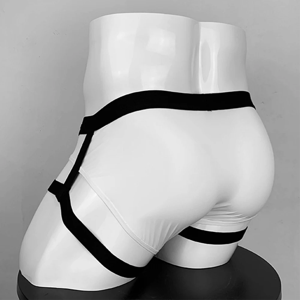 Breathable Men's Jockstrap Underwear, Backless Briefs Underpants Thong, G String, Sexy Panties, Lingerie White/Black
Breathable Men's Jockstrap Underwear, Backless Briefs Underpants Thong, G String, Sexy Panties, Lingerie White/Black
