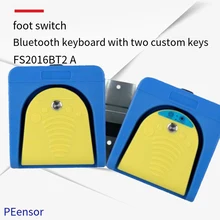 Two keys USB Wireless BT Double Foot Pedal Switch Customized Keyboard Mouse Video Game HID Control for PC Mac Tablet Smartphone
Two keys USB Wireless BT Double Foot Pedal Switch Customized Keyboard Mouse Video Game HID Control for PC Mac Tablet Smartphone
