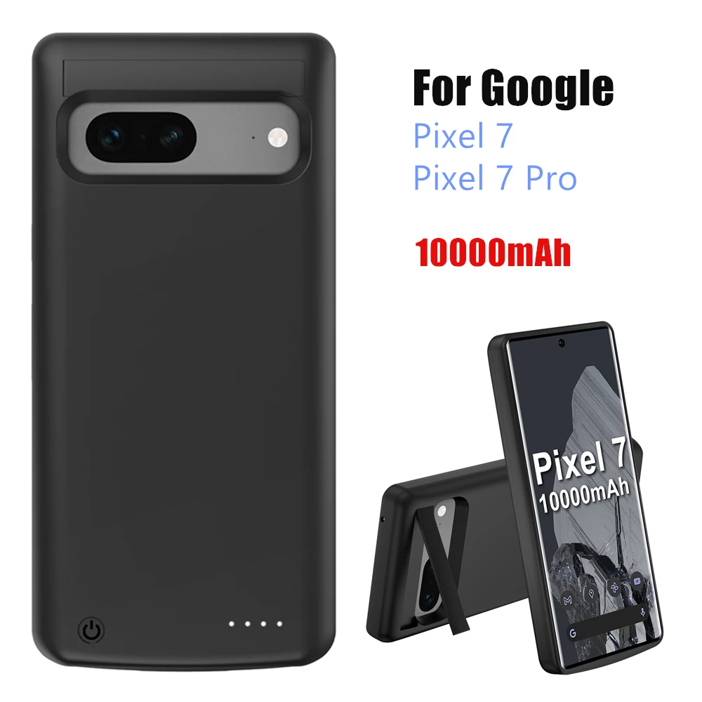 Powerbank Cover for Google Pixel 7 Battery Cases 10000mAh External Battery Power Bank Cover For Google Pixel 7 Pro Charging Case
Powerbank Cover for Google Pixel 7 Battery Cases 10000mAh External Battery Power Bank Cover For Google Pixel 7 Pro Charging Case