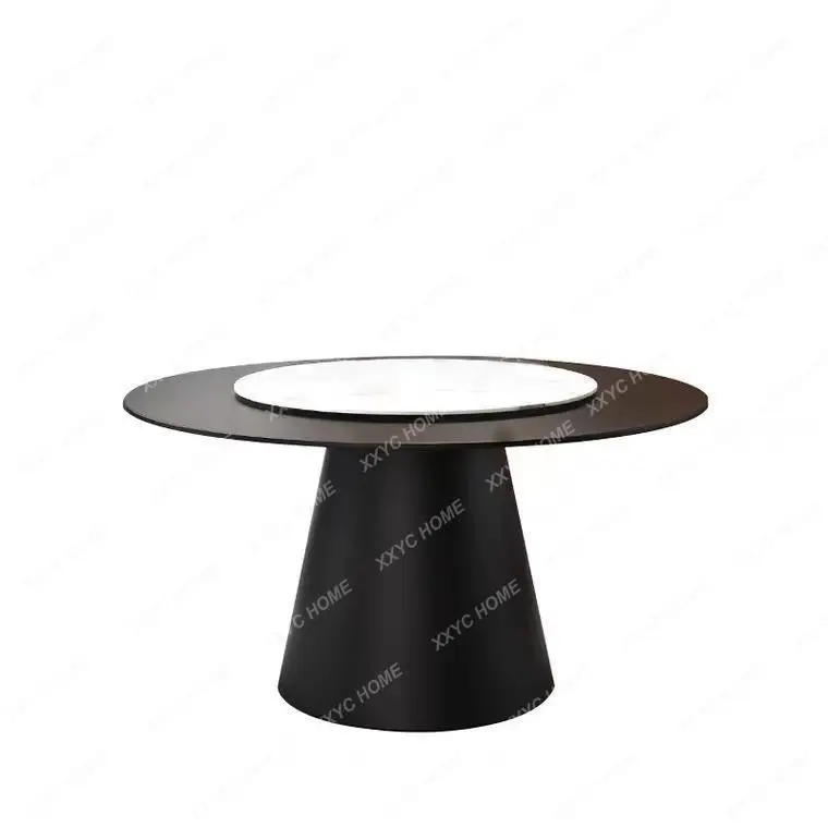 Italian Minimalist Solid Wood Dining Table with Turntable Small Apartment round Table Stone Plate Dining Tables and Chairs
Italian Minimalist Solid Wood Dining Table with Turntable Small Apartment round Table Stone Plate Dining Tables and Chairs