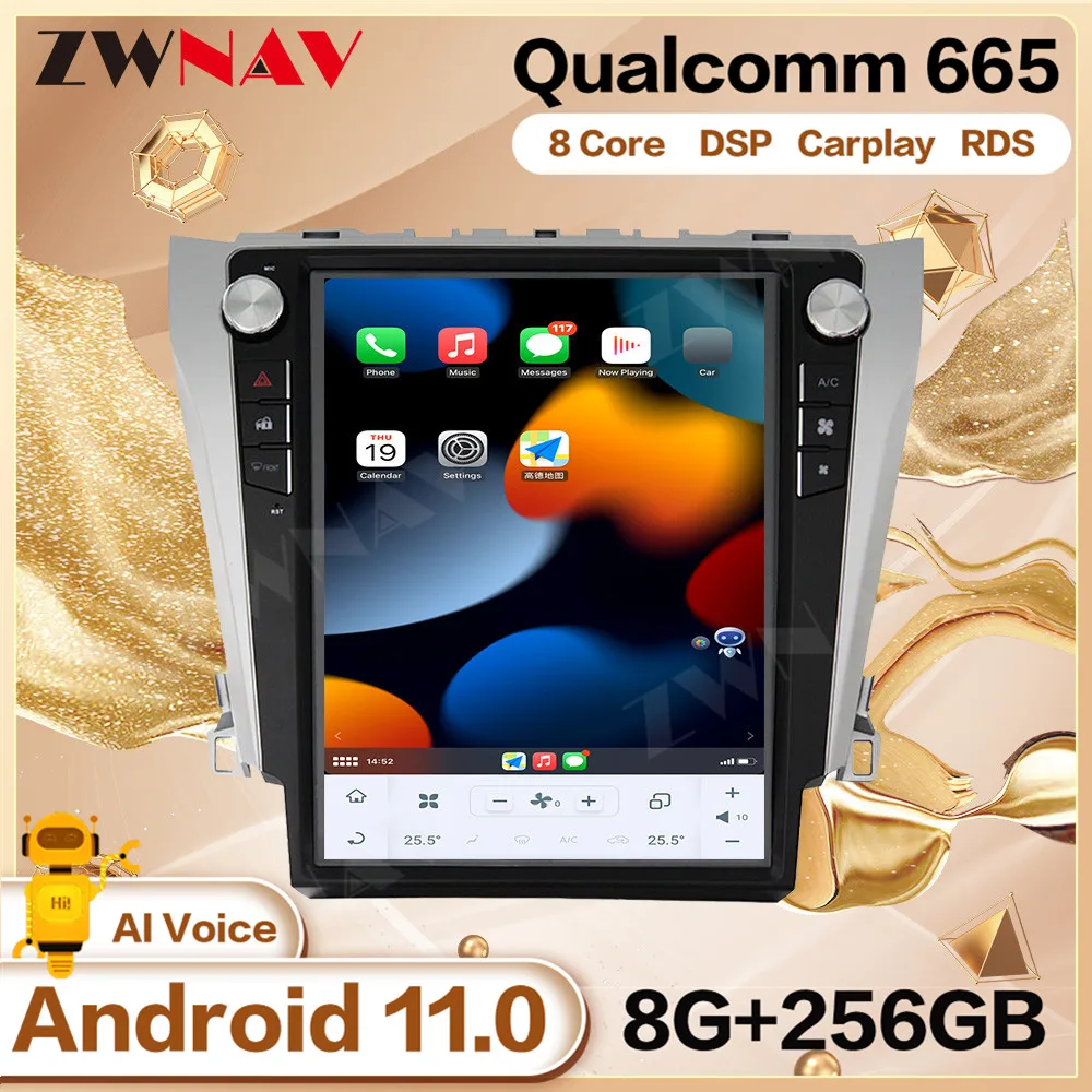 Автомобильный радиоприемник для Toyota Camry 2012 2013 2014 2015 2016 Carplay Android вертикальный экран Автомобильный 2 Din мультимедиа Авто GPS аудио
Автомобильный радиоприемник для Toyota Camry 2012 2013 2014 2015 2016 Carplay Android вертикальный экран Автомобильный 2 Din мультимедиа Авто GPS аудио