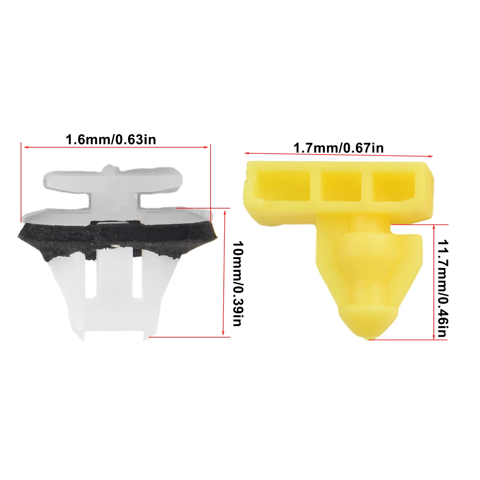 20pcs Wheel Arch Decorative Clip Kit Fender Decorative Strip Buckle For Nissan Juke 2011-2017 For Nissan X-Trail T31 2007-2014
20pcs Wheel Arch Decorative Clip Kit Fender Decorative Strip Buckle For Nissan Juke 2011-2017 For Nissan X-Trail T31 2007-2014