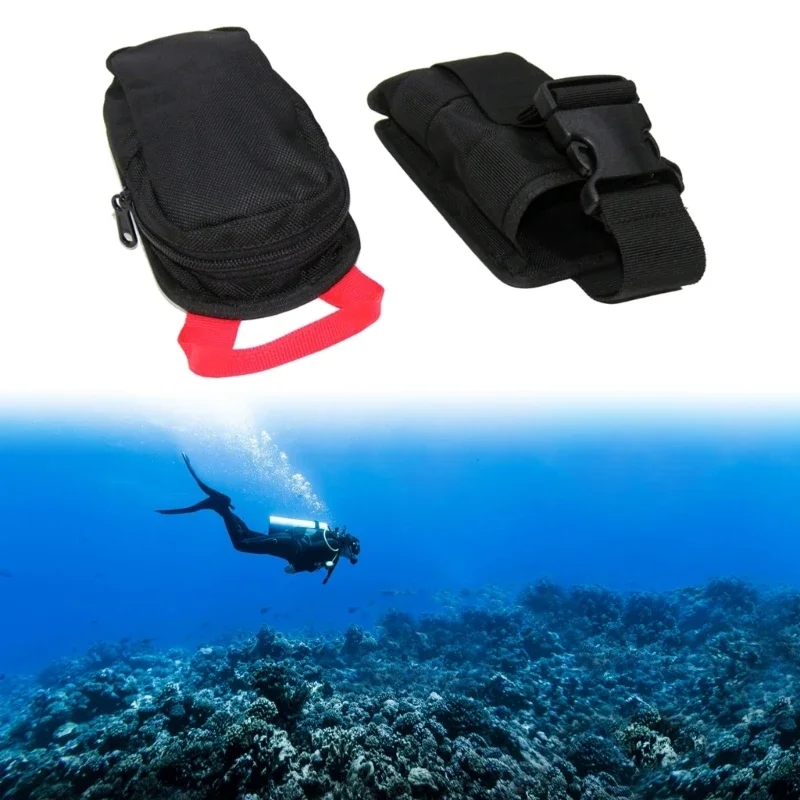 

Diving Weight Belt Pocket with Quick Release Buckle Diving Trim Counter Weight Pocket Pouches with Buckle for Diving