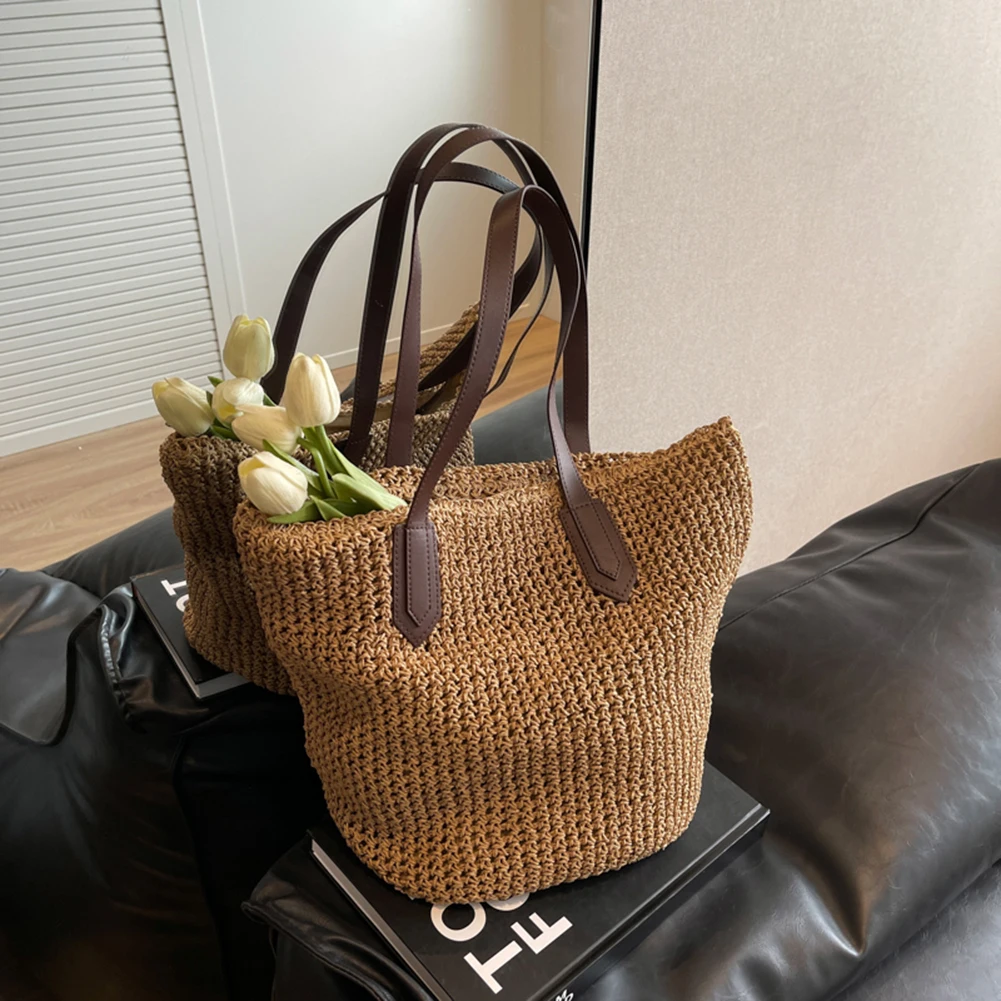 Bohemian Crochet Underarm Tote - Woven Summer Shopper 6 S63bceec0aae64967b8f2e67f97c63b9cU