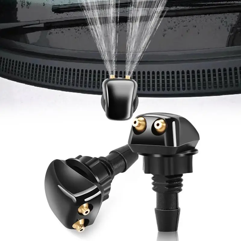 2 Pack Windshield Spray Jet Kit : Windshield Washer Nozzle Car Front Windshield Washer Wiper Nozzle Sprayer for Most Cars
2 Pack Windshield Spray Jet Kit : Windshield Washer Nozzle Car Front Windshield Washer Wiper Nozzle Sprayer for Most Cars