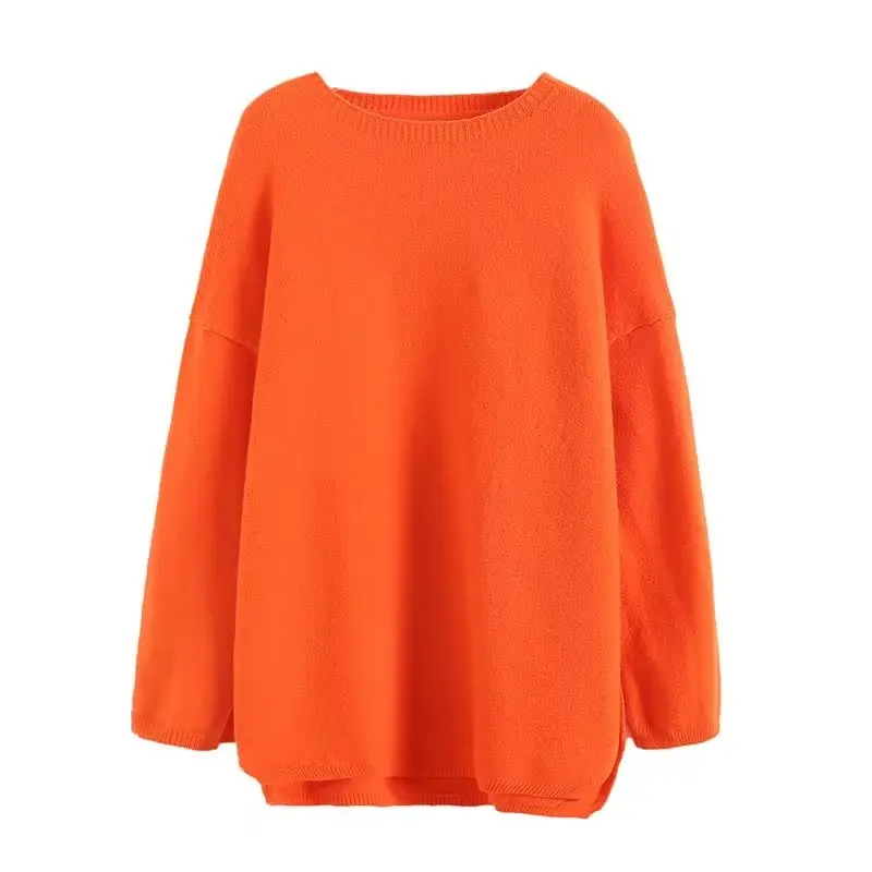 Women's 2023 New Fashion Joker Flared Sleeves Split Design Long Knitted Sweater Retro O-neck Long Sleeve Pullover Chic Top
Women's 2023 New Fashion Joker Flared Sleeves Split Design Long Knitted Sweater Retro O-neck Long Sleeve Pullover Chic Top