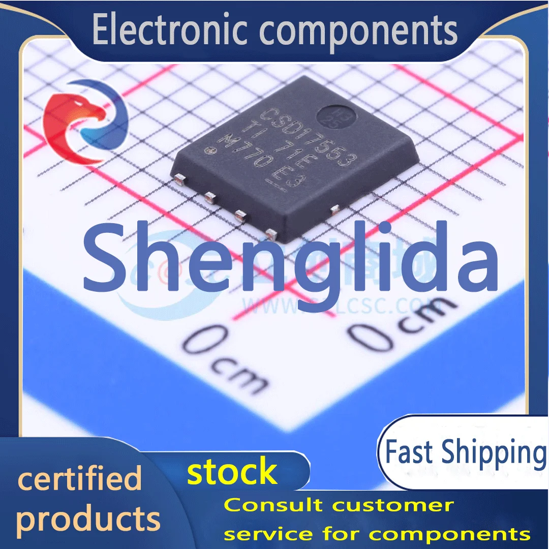CSD17553Q5A packaged VSONP-8 field-effect transistor (MOSFET) brand new off the shelf 1PCS
CSD17553Q5A packaged VSONP-8 field-effect transistor (MOSFET) brand new off the shelf 1PCS