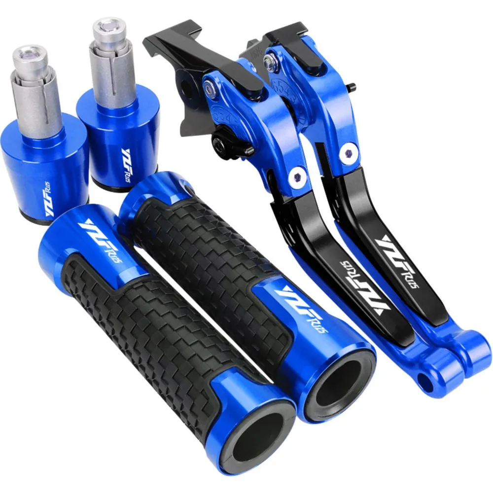 

For YAMAHA YZFR125 YZF R125 2014-2023 Brake Clutch Levers 7/8"22MM Handlebar Grips Handle Bar Grip Ends Plugs YZF-R125 2022 2021