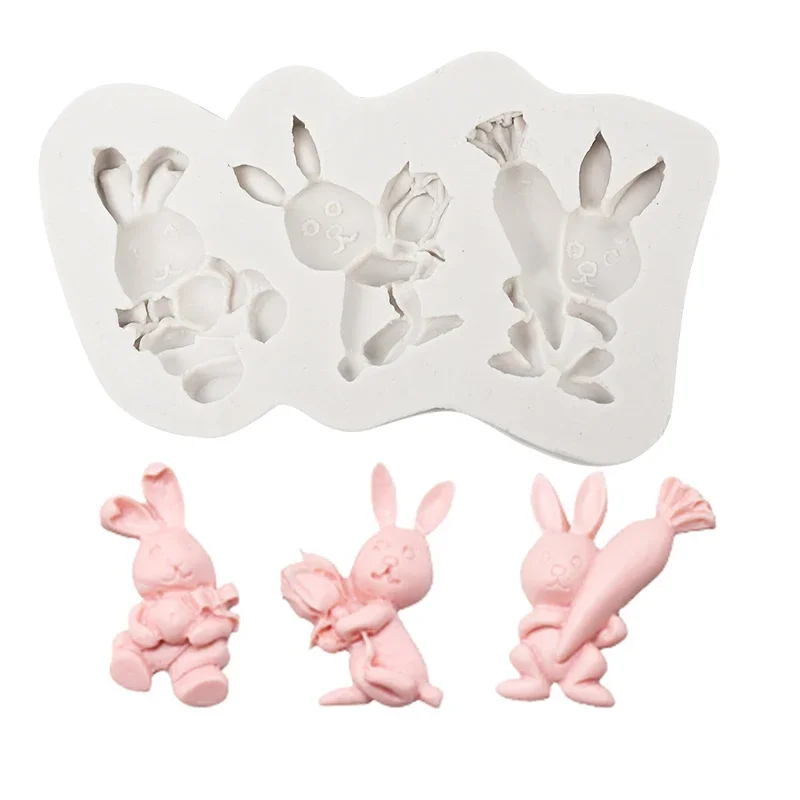 Easter Cookie Mold 3D Silicone Biscuit Cutter Cute Bunny Rabbit Egg Mould Fondant Cake Decorating Tools Easter Party Chocolate
Easter Cookie Mold 3D Silicone Biscuit Cutter Cute Bunny Rabbit Egg Mould Fondant Cake Decorating Tools Easter Party Chocolate