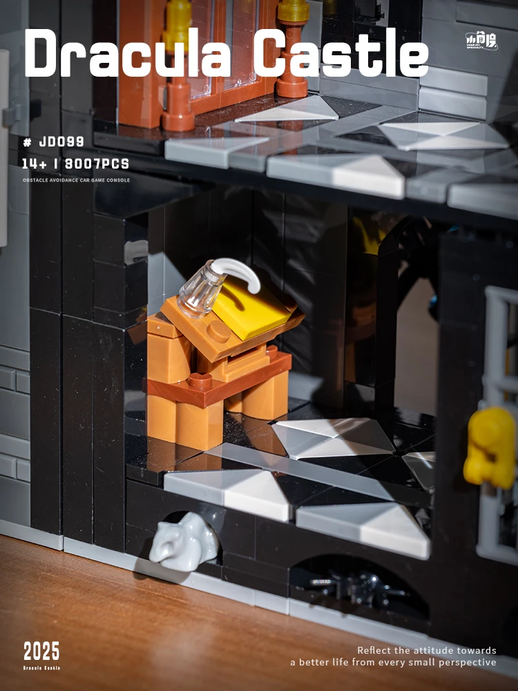 3007PCS JD099 MOC Idea Street View Vampire Dracula's Castle Building Blocks Bricks Assembling Toys for Boys Christmas Gifts Sets 3007PCS JD099 MOC Idea Street View Vampire Dracula's Castle Building Blocks Bricks Assembling Toys for Boys Christmas Gifts Sets