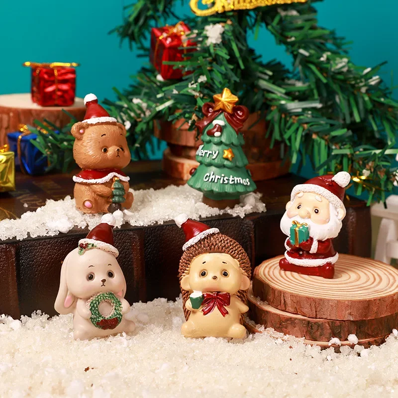 9PCS Cute Mini Christmas Ornaments Resin Family Hedgehog Ornaments Santa Claus Doll Decorative Desktop Accessories Home Decor
9PCS Cute Mini Christmas Ornaments Resin Family Hedgehog Ornaments Santa Claus Doll Decorative Desktop Accessories Home Decor