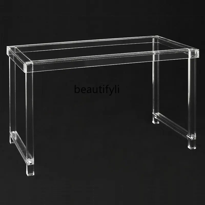 yj Acrylic Table Nordic Modern Minimalist Makeup Table Household Living Room Dressing Table Transparent
yj Acrylic Table Nordic Modern Minimalist Makeup Table Household Living Room Dressing Table Transparent