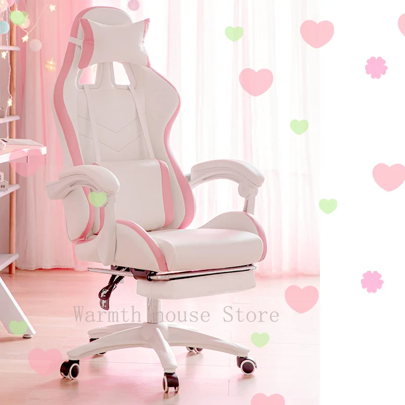 New gaming chair,pink computer office chair,LOL internet cafe Sports racing chair,girls man live home bedroom chair,swivel chair
New gaming chair,pink computer office chair,LOL internet cafe Sports racing chair,girls man live home bedroom chair,swivel chair