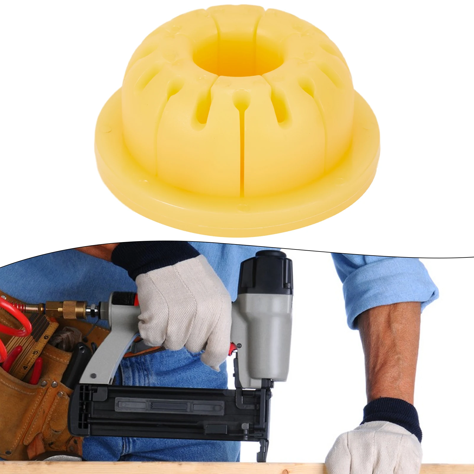 1PCS Coil Nailers Piston Bumper Rubber Yellow Parts Piston Bumper Replaces ForPF350S F350S F400S F325C F250S-PP
1PCS Coil Nailers Piston Bumper Rubber Yellow Parts Piston Bumper Replaces ForPF350S F350S F400S F325C F250S-PP