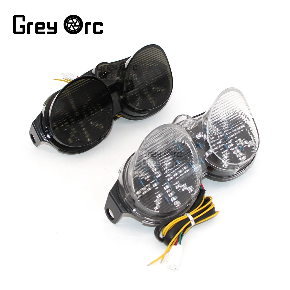 Motorbike Tail Turn Flasher lamp Motorcycle Tail Light Integrated Turn Signals Brake Lamp For YAMAHA YZF R6 2001 2002
Motorbike Tail Turn Flasher lamp Motorcycle Tail Light Integrated Turn Signals Brake Lamp For YAMAHA YZF R6 2001 2002