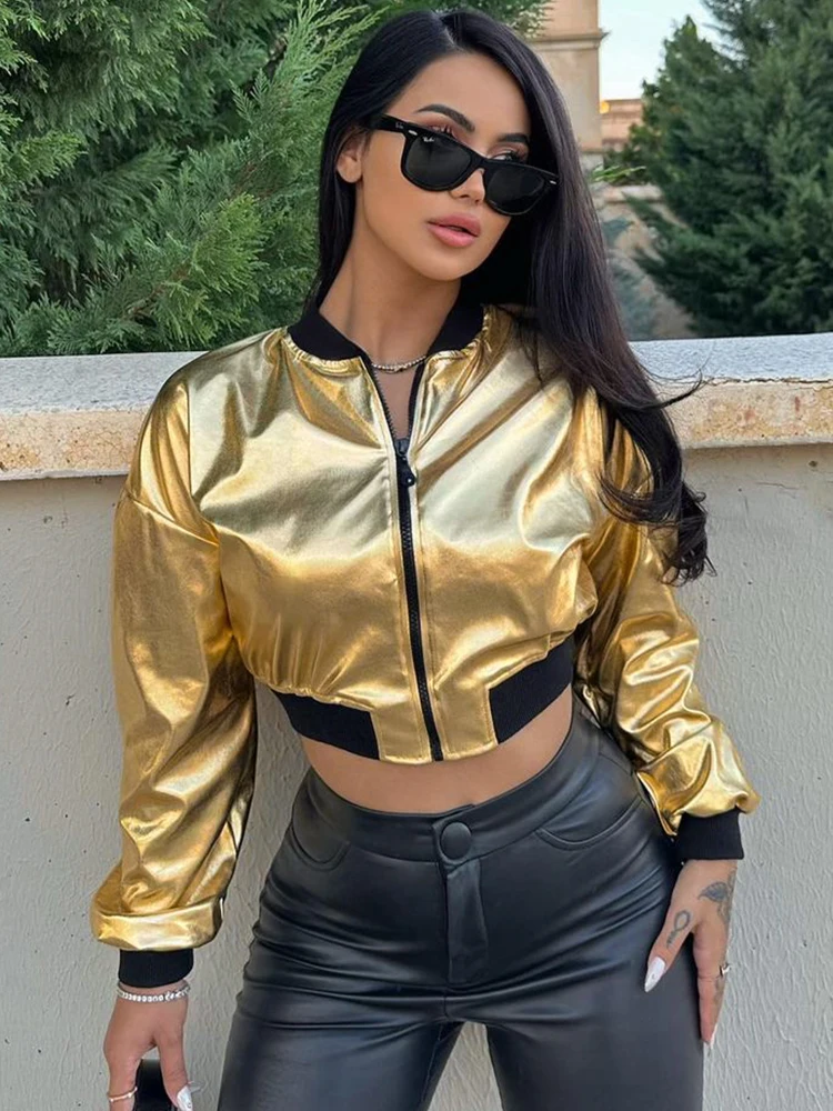 Women Bomber Jacket Fashion Spring Jackets with Zipper Vintage Female Long Sleeve Casual Coat New In Outerwear Tops
Women Bomber Jacket Fashion Spring Jackets with Zipper Vintage Female Long Sleeve Casual Coat New In Outerwear Tops