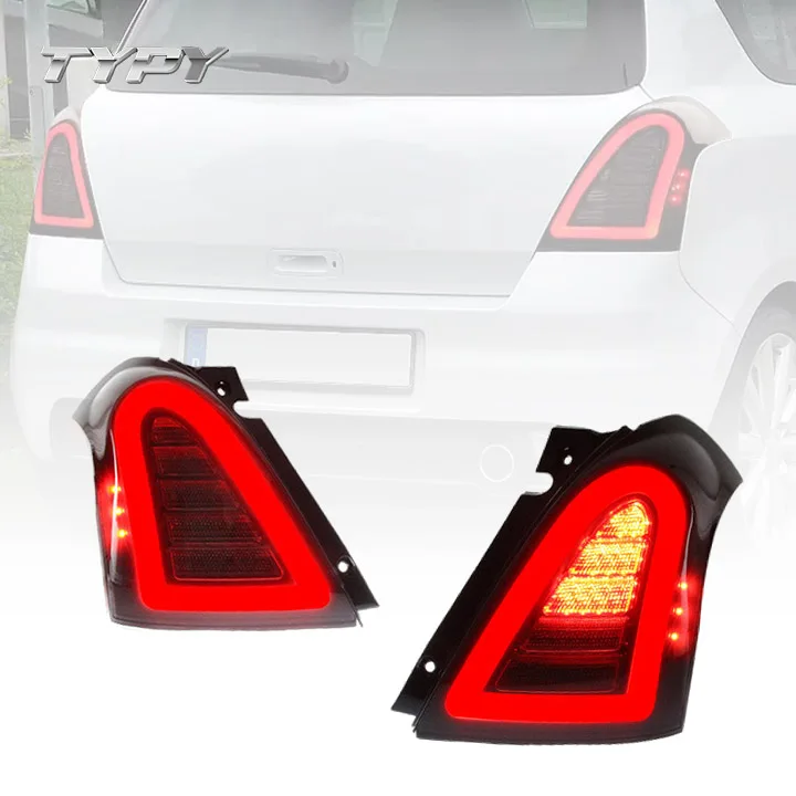 

Car LED Dynamic Taillight Turn Signal Light Highlight Reversing Rear Fog Lampand Brake Assembly For Suzuki Swift 05-16